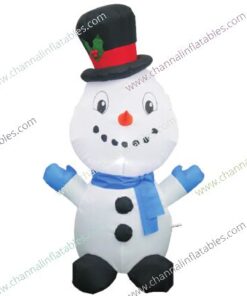 inflatable little snowman