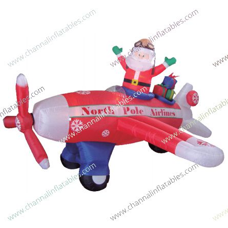 inflatable north pole airlines